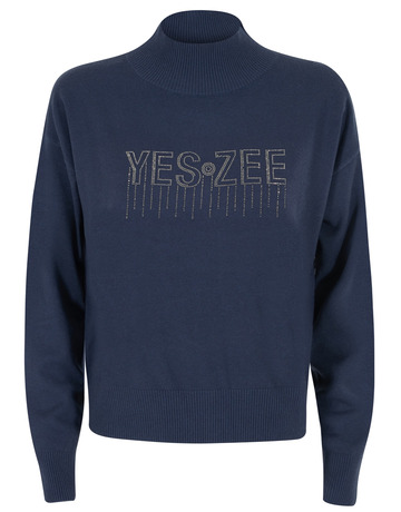sweat-shirt femme  yes zee maglia donna lupetto, morbida