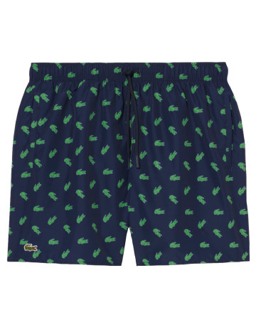 slip de bain homme  lacoste shorts de bain mi-longs homme