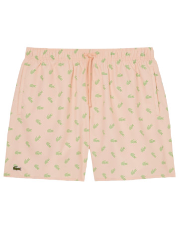 slip de bain homme  lacoste shorts de bain mi-longs homme