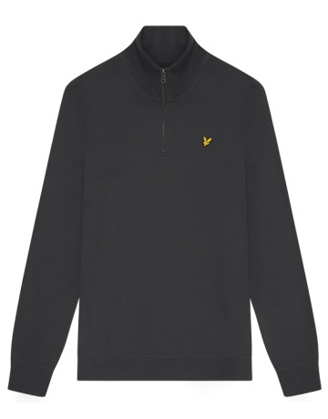sweat-shirt homme  lyle & scott loopback quarter zip sweat