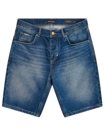 le short homme  antony morato denim short argon slim fit in
