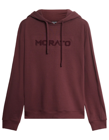 sweat-shirt homme  antony morato hoodie relaxed fit in sustaina