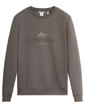 sweat-shirt homme  antony morato sweatshirt slim fit in interlo