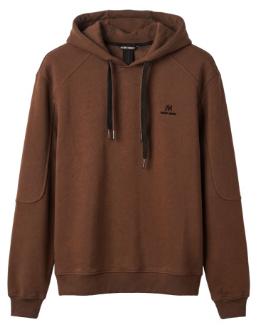 sweat-shirt homme  antony morato hoodie boxy fit in terry cotto