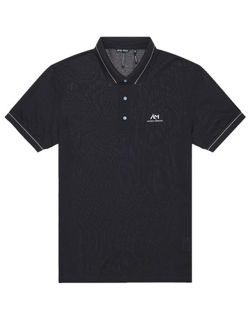 t-shirt homme  antony morato pôle slim fit in mercerized pi