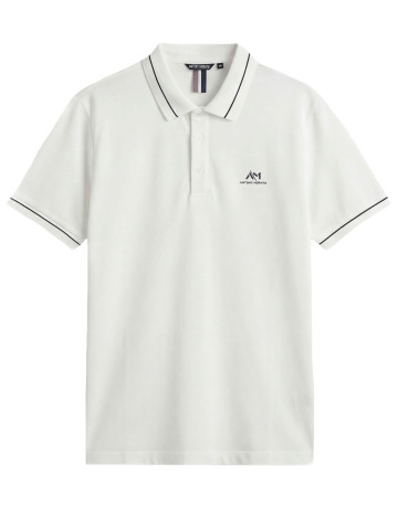 t-shirt homme  antony morato pôle regular fit in mercerized