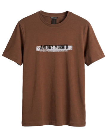 t-shirt homme  antony morato t-shirt regular  fit in maillot