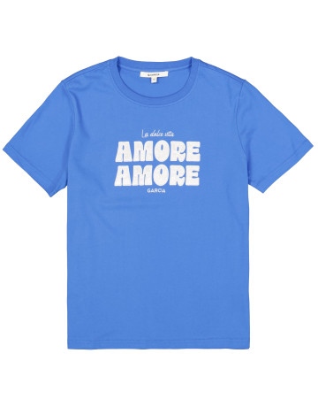 t-shirt femme  garcia jeans ladies t-shirt ss