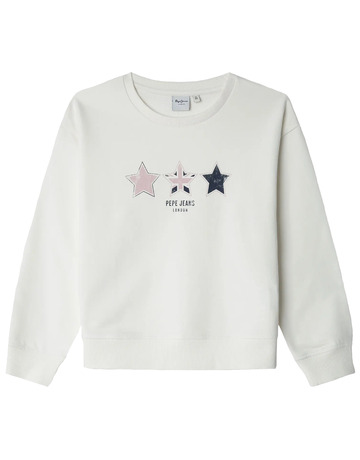 sweat-shirt fille  pepe jeans alaia
