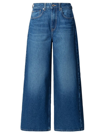 jeans femme  pepe jeans wide leg jeans uhw jaimy