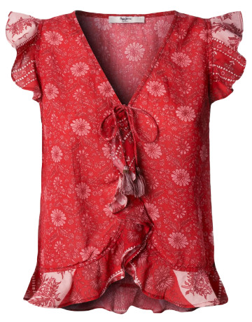 chemise femme  pepe jeans cristal shirt