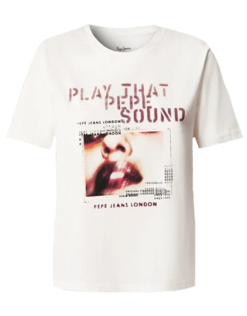 t-shirt femme  pepe jeans brina