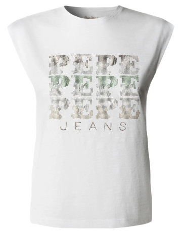 t-shirt femme  pepe jeans lujan