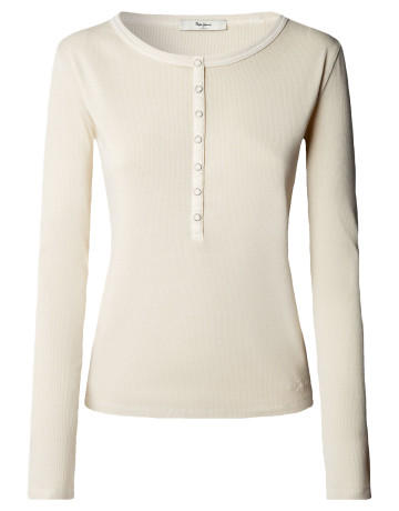 t-shirt femme  pepe jeans blanca