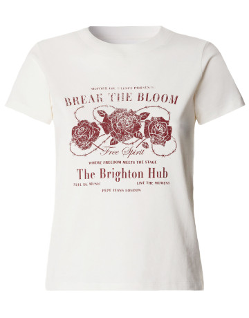 t-shirt femme  pepe jeans bianella