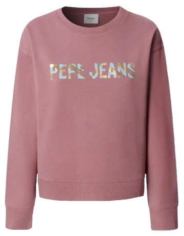 sweat-shirt femme  pepe jeans celeste