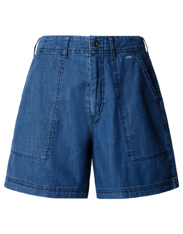 le short femme  pepe jeans relaxed short hw utility