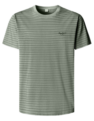 t-shirt homme  pepe jeans jacko stripes