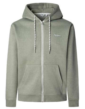 sweat-shirt homme  pepe jeans macbeth melange zip