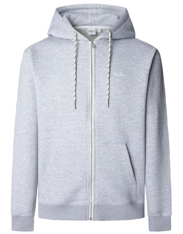 sweat-shirt homme  pepe jeans macbeth melange zip