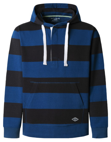 sweat-shirt homme  pepe jeans joe stripes hoodie