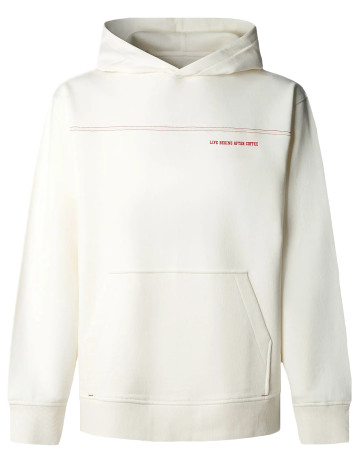 sweat-shirt homme  pepe jeans coffeet hoodie