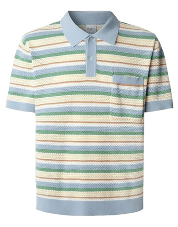 maillot homme  pepe jeans preston stripes