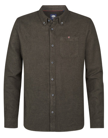 chemise homme  petrol industries men shirt long sleeve uni