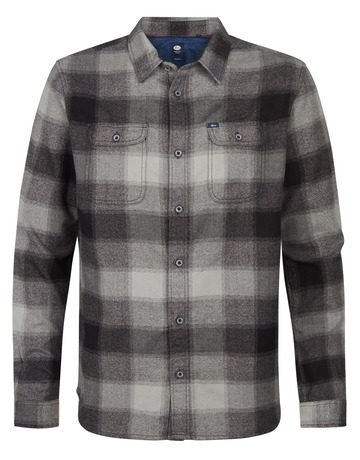 chemise homme  petrol industries men shirt long sleeve check