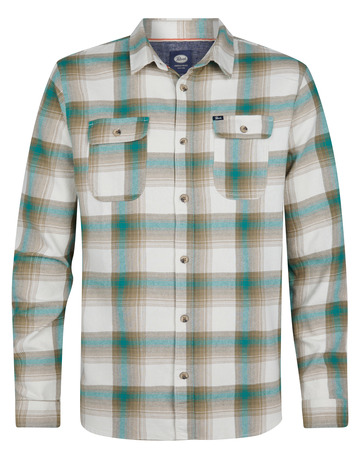 chemise homme  petrol industries men shirt long sleeve check