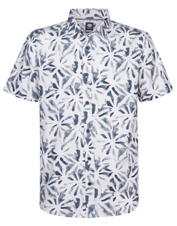 chemise homme  petrol industries men shirt short sleeve aop