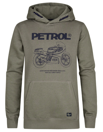 sweat-shirt garçon  petrol industries boys sweater hooded print