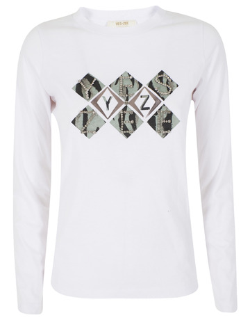 t-shirt femme  yes zee t-shirt donna girocollo, m/l