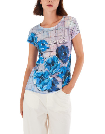 t-shirt femme  yes zee t-shirt donna girocollo, m/c,s