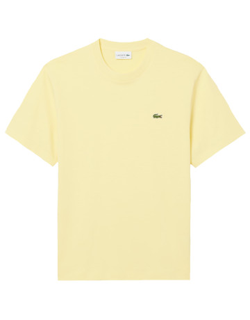 t-shirt homme  lacoste tee-shirts col rond homme adul