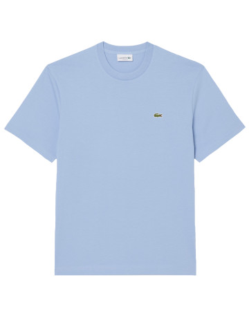 t-shirt homme  lacoste tee-shirts col rond homme adul