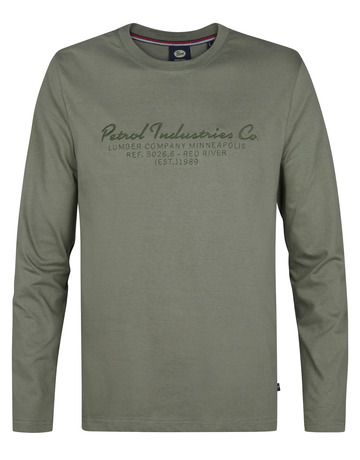 sweat-shirt homme  petrol industries men t-shirt ls classic print