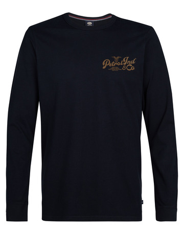 sweat-shirt homme  petrol industries men t-shirt ls classic print