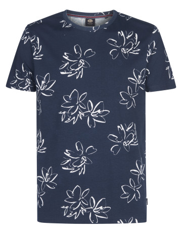 t-shirt homme  petrol industries men t-shirt ss aop