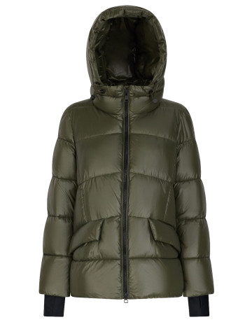 manteau femme  geox w serilda mid parka