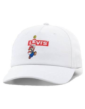 bonnet   d.c. mario box tab logo cap