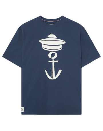 t-shirt homme  altonadock t-shirt azul marino
