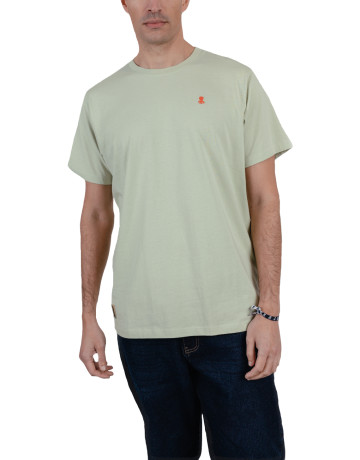 t-shirt homme  el pulpo t-shirt bordado logo contrast