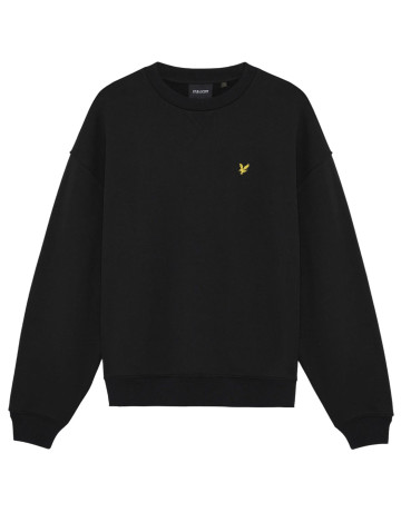 sweat-shirt homme  lyle & scott heavyweight loopback crewneck