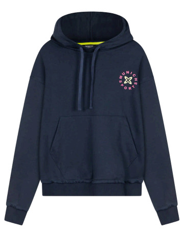 sweat-shirt homme  munich hoodie up! navy