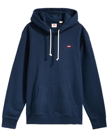 sweat-shirt homme  levis new original hoodie dress blue