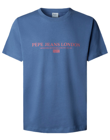 t-shirt homme  pepe jeans summer seasonal logo tee