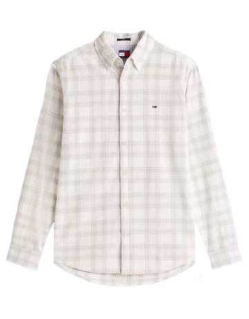 chemise homme  tommy hilfiger tjm reg check cord shirt