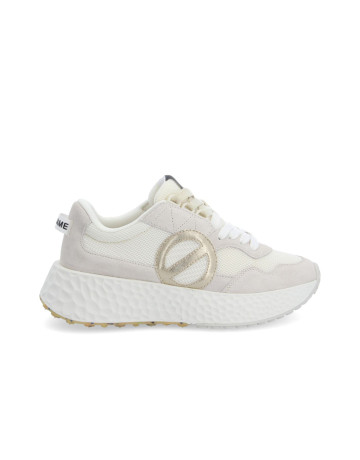 chaussure femme  noname carter jogger w suede/knit/sue