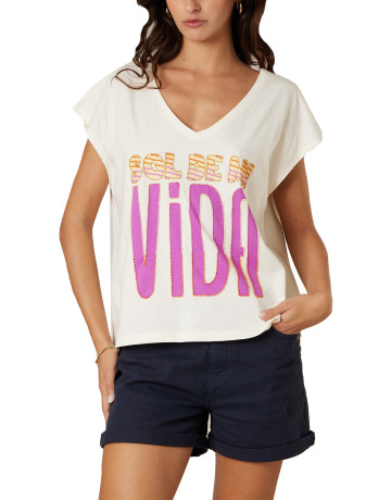 t-shirt femme  deelux vida ts w